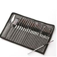 Без бренда «Коробка 50 шт.: Набор кистей для рисования в чехле, премиум набор (23 нейлоновых кисти, 1 мастихин)» во Владикавказе в интернет-магазине Без бренда «Коробка 50 шт.: Набор кистей для рисования в чехле, премиум набор (23 нейлоновых кисти, 1 мастихин)» во Владикавказе