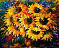 Без бренда «Собранный букет подсолнухов» во Владикавказе  в интернет-магазине  Без бренда «Собранный букет подсолнухов» во Владикавказе