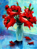 Без бренда «Букет красных маков» во Владикавказе  в интернет-магазине  Без бренда «Букет красных маков» во Владикавказе