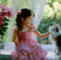 Без бренда «Девочка с кошкой на подоконнике» во Владикавказе 