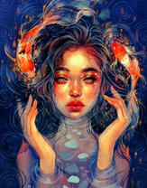 Без бренда «Девушка и карпы кои» во Владикавказе 