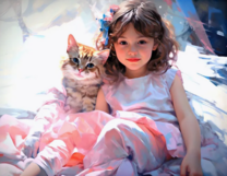 Без бренда «Девочка и пушистая кошечка» во Владикавказе 