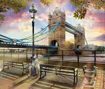 Велосипед на фоне Тауэрского моста