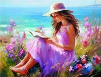 Без бренда «Девочка читает на берегу» во Владикавказе 